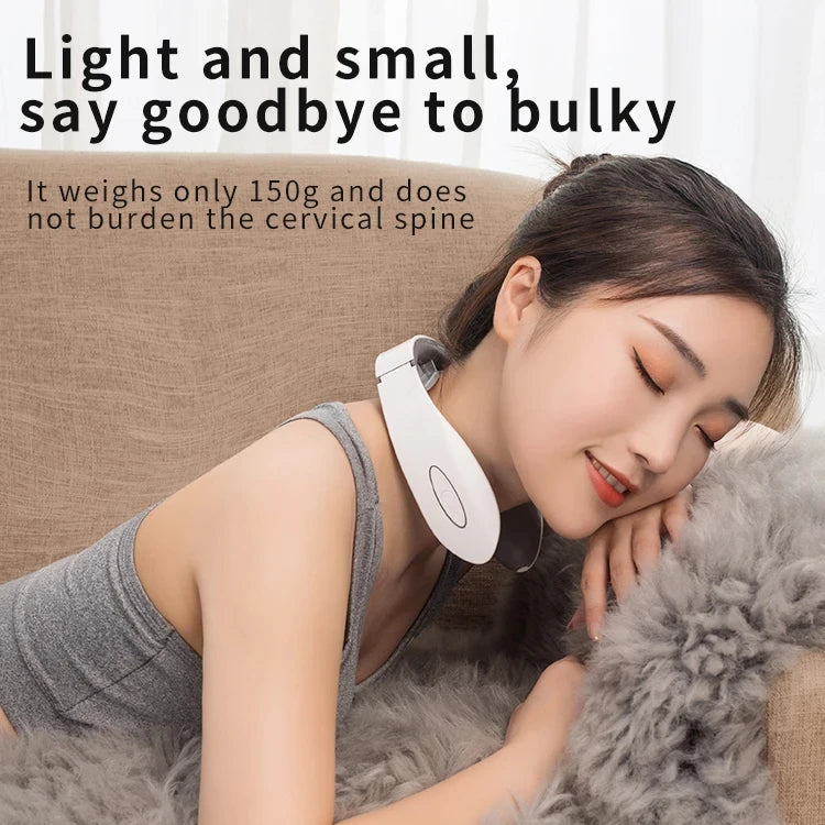 Neck Massager Pulse Neck Protector Shoulder Wireless Smart Heating for Neck and Shoulder Pain Relief Tool Machine