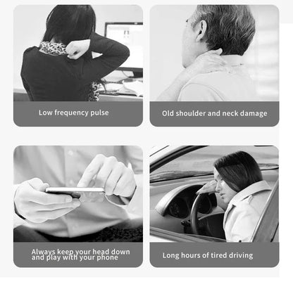 Neck Massager Pulse Neck Protector Shoulder Wireless Smart Heating for Neck and Shoulder Pain Relief Tool Machine