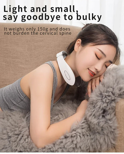 Neck Massager Pulse Neck Protector Shoulder Wireless Smart Heating for Neck and Shoulder Pain Relief Tool Machine