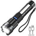 Rechargeable LED Flashlights, Super Bright Handheld Flashlight, 7 Modes with COB Work Light, Tactical Flash Light for Home